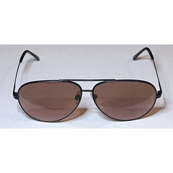 Serengeti 5222 Large Aviator Matte Black Drivers Gradient Sunglasses - Picture 1 of 7